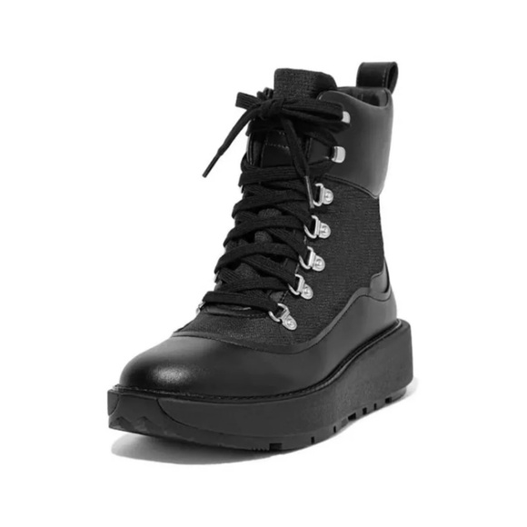 NWT Fitflop Skandi Boots Black Size 5 - Picture 1 of 5
